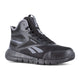 Reebok Men's Flex Trainer Composite Toe Mid Cut Athletic Work Shoe - Black and Gray - RB5125 7 / Medium / Black and Gray - Overlook Boots
