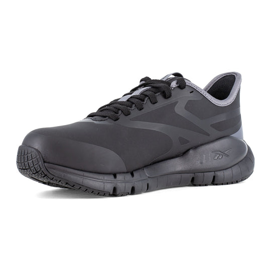 Reebok Women's Flex Trainer Composite Toe Internal Met Guard Athletic Work Shoe - Black - RB524 - Overlook Boots