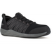 Reebok Men's Astroride Steel Toe Athletic Work Shoe- Black/Grey- RB2211 4 / Medium / Black - Overlook Boots