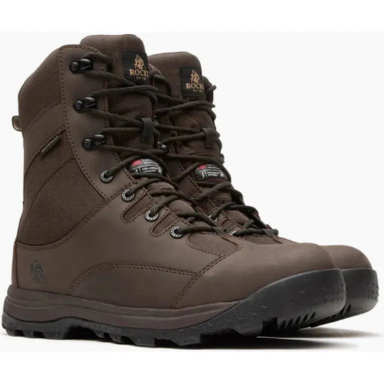 Rocky Men's Wildcat 8" WP 400G Insulated Hunting Boot- Brown- RKS0708 - Overlook Boots