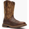Rocky Men's Ride Lte 11" Waterproof Slip Resist Western Work Boot- Brown- RKW0476 7 / Medium / Brown - Overlook Boots