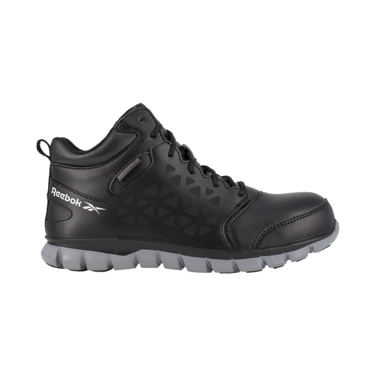 Reebok Women's Sublite Cushion Composite Toe Waterproof Athletic Work Shoe - Black - RB414 - Overlook Boots