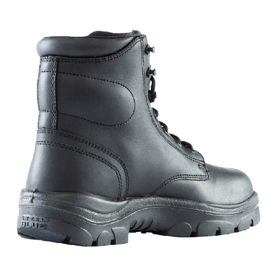 Steel Blue Men's Argyle 6" Soft Toe Waterproof Lace-Up Work Boot - Black - 810952 - Overlook Boots
