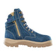 Steel Blue Women's Southern Cross Zip 6" Steel Toe Water Resistant Side Zip Work Boot - Blue - 812861 - Overlook Boots