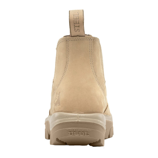 Steel Blue Women's Hobart Ladies 6" Steel Toe Water Resistant Work Boot - Sand - 812891 - Overlook Boots