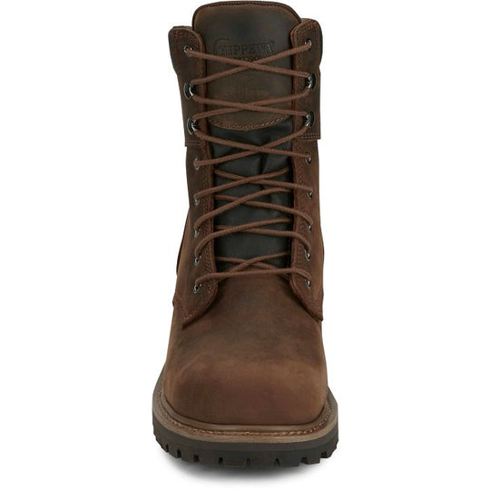 Chippewa Men's Hador 8" Steel Toe Logger Work Boot - 55026  - Overlook Boots