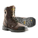 Terra Men's Stockton Square Toe 8" Composite Toe Waterproof Safety Work Boot - Dark Brown - 1099DB - Overlook Boots