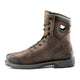 Terra Men's Stockton Square Toe 8" Composite Toe Waterproof Safety Work Boot - Dark Brown - 1099DB - Overlook Boots