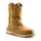 Terra Men's Ironstone Round Toe Pull-On Composite Toe Waterproof Safety Work Boot - Tan - 1163TN 7.5 / Wide / Tan - Overlook Boots
