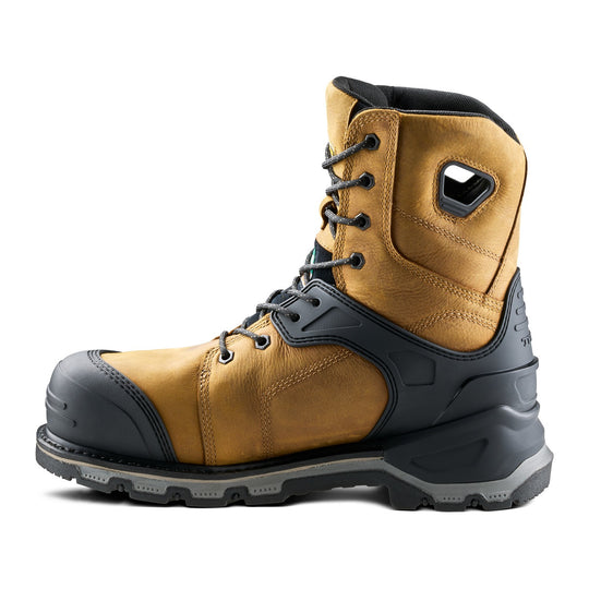 Terra Men's Sentinel 8" Composite Toe Waterproof 200G Insulated Safety Work Boot - Tan - 1169TN - Overlook Boots