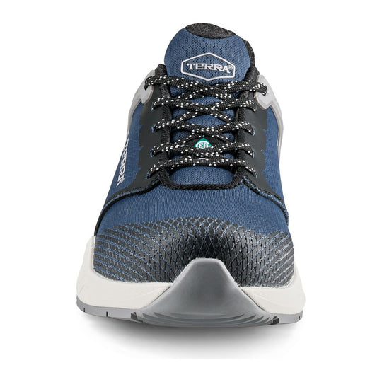 Terra Men's Vector Composite Toe Athletic Safety Work Shoe - Navy - 1276NV - Overlook Boots