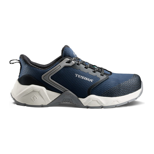Terra Men's Vector Composite Toe Athletic Safety Work Shoe - Navy - 1276NV - Overlook Boots