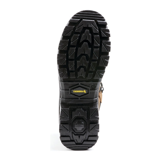 Terra Men's Albany Composite Toe Safety Work Shoe - Black - R835BK - Overlook Boots