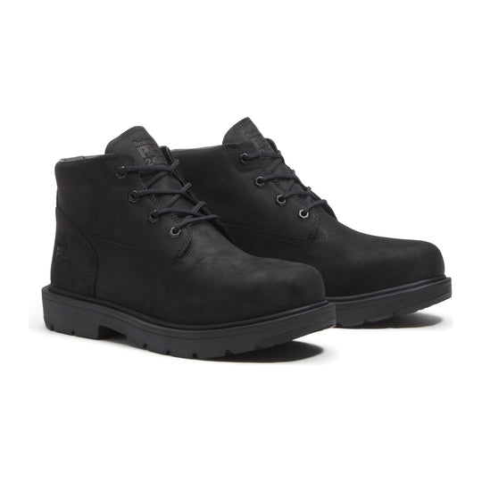 Timberland PRO Men's Power Shift Slip-Resistant Soft Toe Chukka Work Boot - Black - TB0A41MGEPV - Overlook Boots