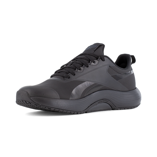 Reebok Women's Lite Plus 4 Composite Toe Athletic Work Shoe - Black- RB510 - Overlook Boots