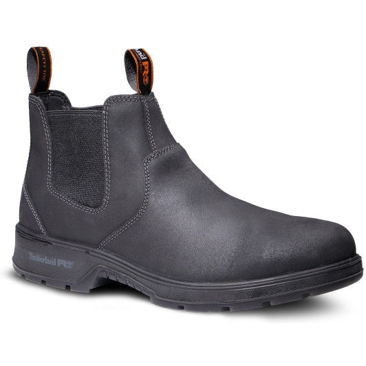 Timberland PRO Men's Nashoba Composite Toe Waterproof Chelsea Work Boot - Black - TB1A2P3R001 - Overlook Boots