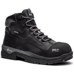Timberland Pro Men's Bosshog 6" Comp Toe Waterproof Work Boot - Black - TB1A1XJP001 7 / Medium / Black - Overlook Boots