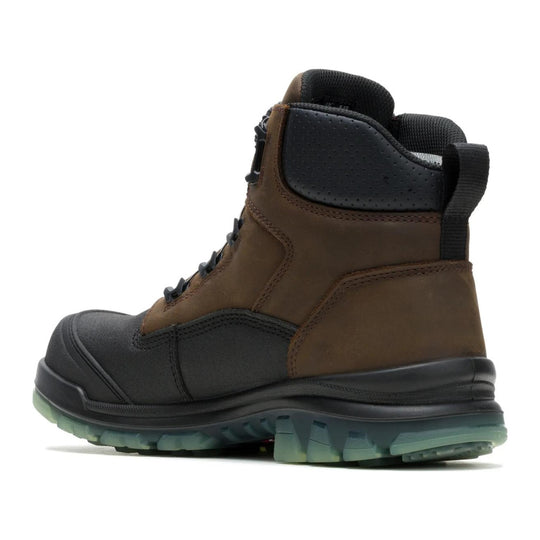 Wolverine Men's DuraShocks SR Icon Derrick 6" BOA CarbonMAX Composite Toe Waterproof Work Boot - Dark Coffee - W261128 - Overlook Boots
