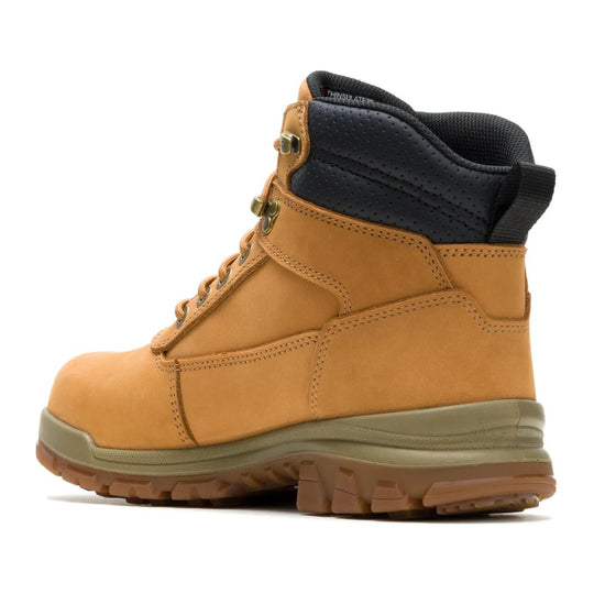 Wolverine Men's DuraShocks SR Icon Insulated 6" CarbonMAX Composite Toe Waterproof 400G Insulated Work Boot - Wheat - W261093 - Overlook Boots
