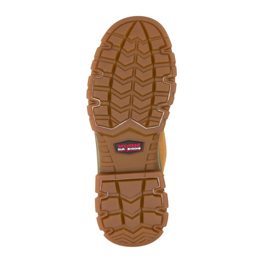 Wolverine Men's DuraShocks SR Icon Insulated 8" CarbonMAX Composite Toe Waterproof 400G Insulated Work Boot - Wheat - W261095 - Overlook Boots