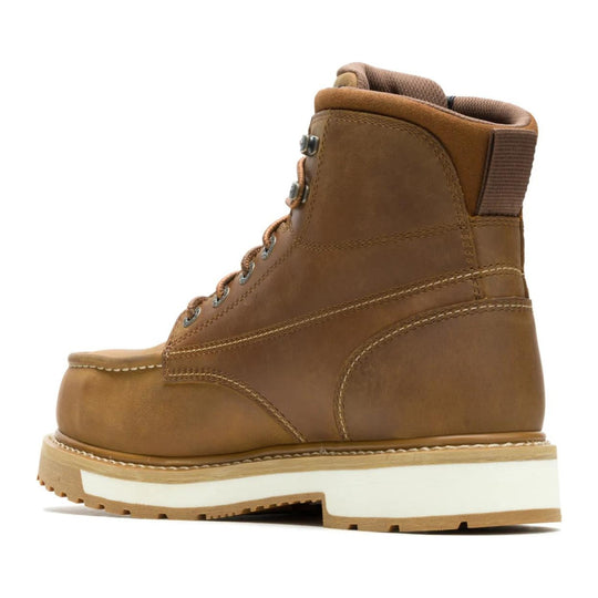 Wolverine Men's Reloader 6" CarbonMAX Composite Toe Waterproof Moc Toe Work Boot - Dark Tan - W261110 - Overlook Boots