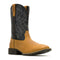 Wolverine Men's Wheatland Saddle Series Soft Toe Western Pull On Work Boot - Wheat - W260037 7 / Medium / Wheat - Overlook Boots