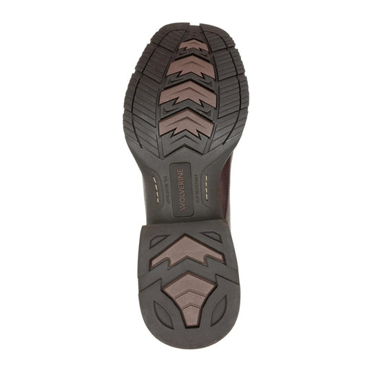 Wolverine Men's Wheatland Saddle Series Steel Toe Western Pull On Work Boot - Clove - W261130 - Overlook Boots