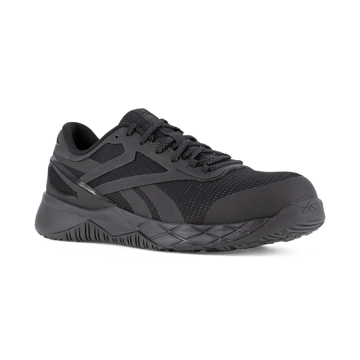 Reebok Women's Nanoflex TR Composite Toe Athletic Work Shoe - Black - RB331 6 / Medium / Black - Overlook Boots