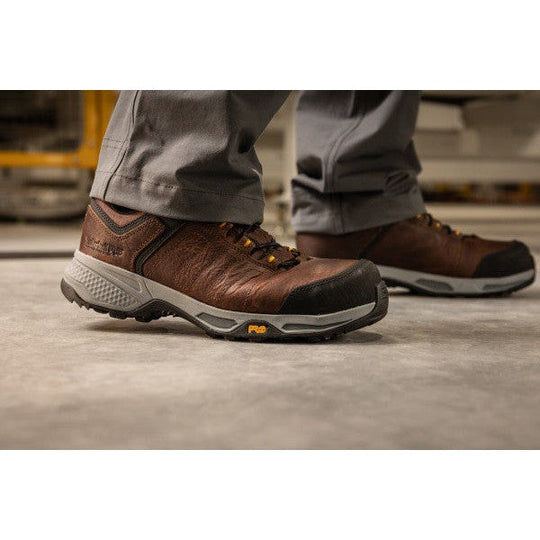 Timberland Pro Men's Switchback Composite Toe Waterproof Work Boot- Brown- TB1A5SZ3214 - Overlook Boots