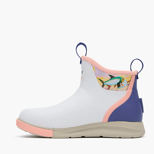Xtratuf Ankle Deck Boot Sport Women's 6" WP Outdoor Boot - White - XADSWG10 - Overlook Boots