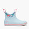 Xtratuf Ankle Deck Boot Women's 6" WP Outdoor Boot - Blue / Dolphin Floral - XWABGH21 5 / Medium / Blue / Dolphin Floral - Overlook Boots