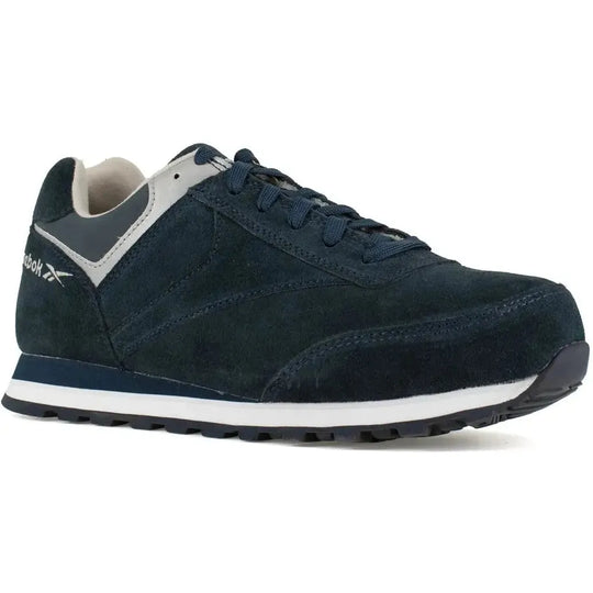 Reebok Men's Leelap Retro Steel Toe Jogger Work Shoe - Blue - RB1975 4 / Medium / Navy - Overlook Boots