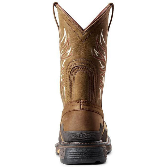 Ariat Men's OverDrive 11" Wide Square Composite Toe Western Work Boot - 10011933 - Overlook Boots