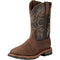 Ariat Men's WorkHog 11" Soft Toe Waterproof Work Boot - Bruin Brown - 10017436 7 / Medium / Brown - Overlook Boots