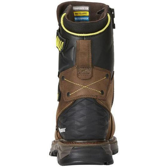 Ariat Men's Catalyst VX 8" Composite Toe Waterproof MetGuard Work Boot - Oily Distressed Brown - 10021706 - Overlook Boots