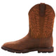Ariat Men's Groundbreaker 10" Wide Square Soft Toe Waterproof Work Boot - Dark Brown - 10024984 - Overlook Boots