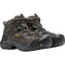 Keen Utility Braddock Mid Bota de Trabajo para Hombre, Impermeable, Punta de Acero, Fabricada en EE. UU. - Gargoyle/Forest Night - 1011243