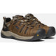 Keen Utility Men's Flint II Steel Toe Waterproof Work Shoe - Cascade Brown/Orion Blue - 1023236 7 / Medium / Brown - Overlook Boots