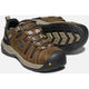 Keen Utility Men's Flint II Steel Toe Waterproof Work Shoe - Cascade Brown/Orion Blue - 1023236 - Overlook Boots