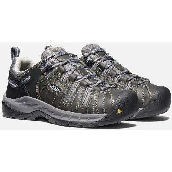 Keen Utility Women's Flint II Soft Toe Work Shoe - Steel Grey/Paloma - 1023253 5 / Medium / Grey - Overlook Boots