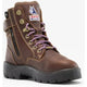 Steel Blue Women's Southern Cross Side Zipper 6" Waterproof Steel Toe MG Work Boot - 892853 - Overlook Boots