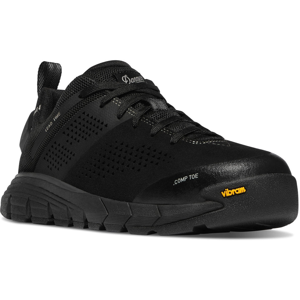 Danner Women's Lead Time 3" Composite Toe Lace Up Work Boot -Black- 12402 - Overlook Boots