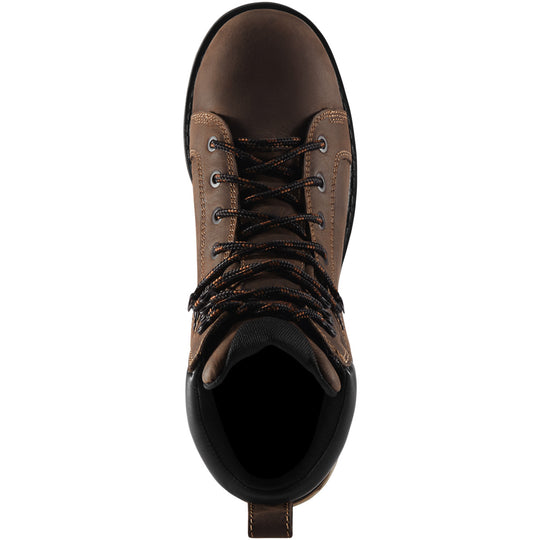 Danner Men's Steel Yard 6" Steel Toe Waterproof Work Boot - Brown - 12531 - Overlook Boots