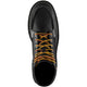 Danner Women's Bull Run 6" Slip Resistant Moc Toe Work Boot - Black - 15587 - Overlook Boots