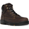 Danner Men's Caliper 6" Aluminum Toe Waterproof Work Boot - Brown - 19453 7 / Medium / Brown - Overlook Boots