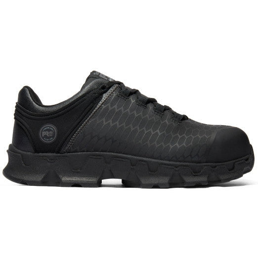 Timberland PRO Men's Powertrain Sport Alloy Toe Sneaker Work Shoe - Black - TB0A1Q3F001 - Overlook Boots