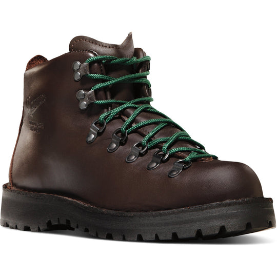 Danner Men's Mountain Light II 5" Waterproof USA Made Hiking Boot Brown- 30800 7 / Medium / Brown - Overlook Boots