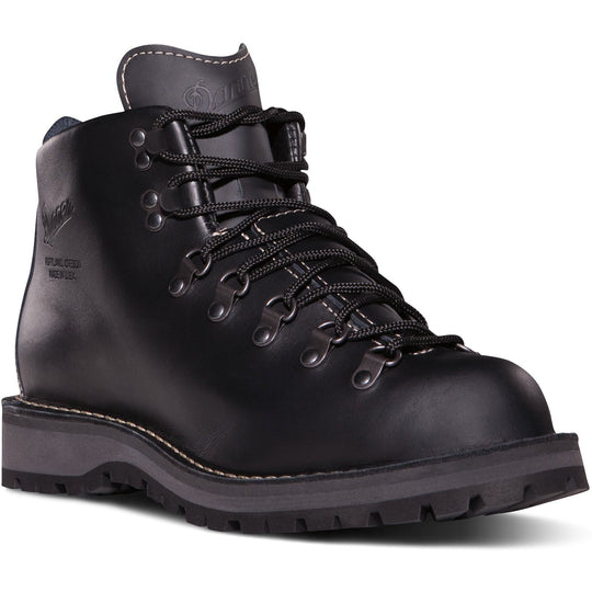 Danner Men's Mountain Light II 5" Waterproof USA Made Hiking Boot Black- 30860 6 / Wide / Black - Overlook Boots