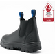 Steel Blue Men's Hobart 6" Steel Toe Water Resistant Ankle Work Boot- Black- 812901 - Overlook Boots