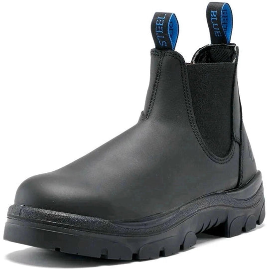 Steel Blue Hobart 6" Water Resistant Soft Toe TPU Outsole Work Boot -Black- 310901 - Overlook Boots